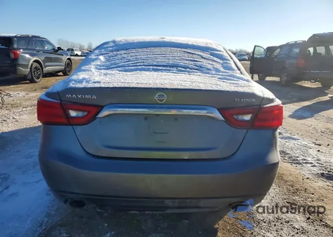 2016 Nissan Maxima 3.5S z USA, uszkodzony, nr VIN 1N4AA6AP7GC437380